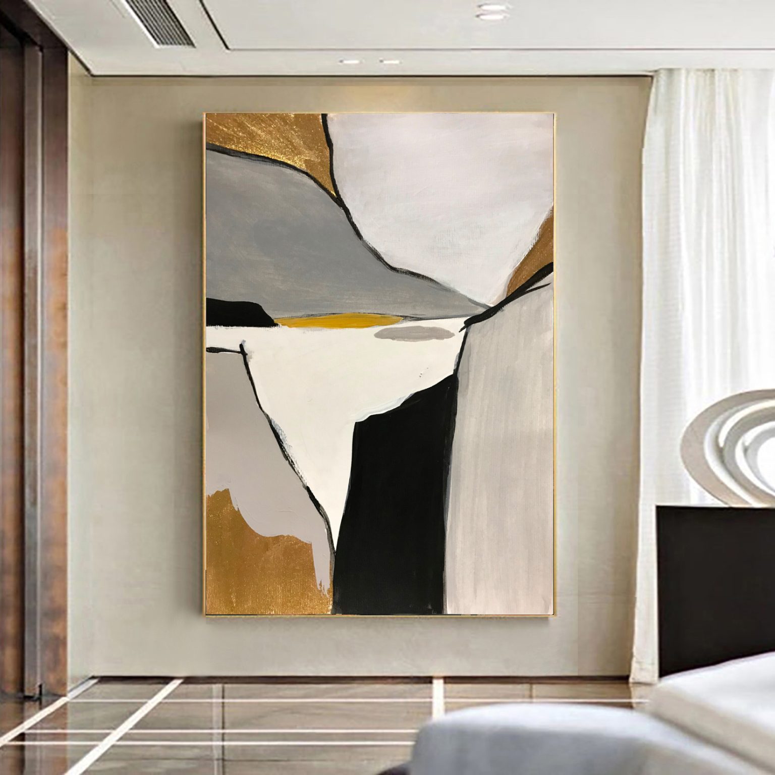 Image showcasing Embracing Minimalist Wall Art in Modern Interiors - Fineartkingstudio